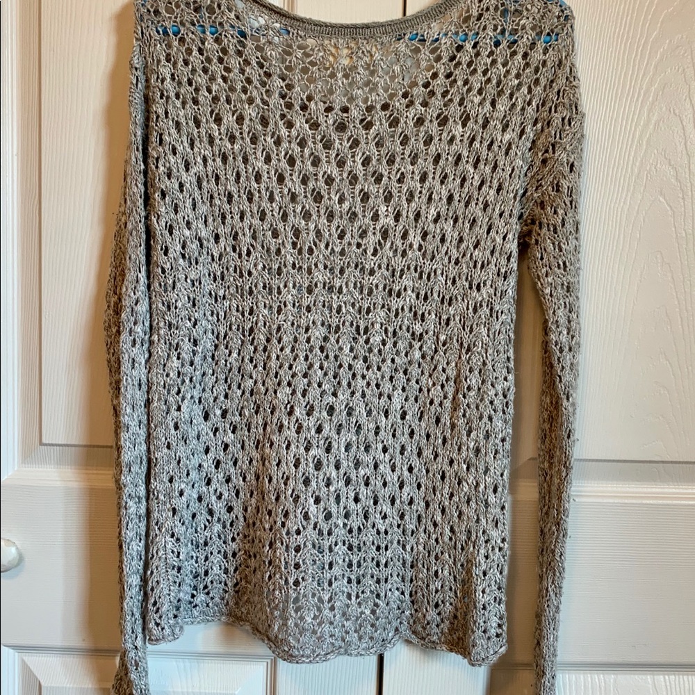 Hollister XS Crochet Sweater - Picture 3 of 4